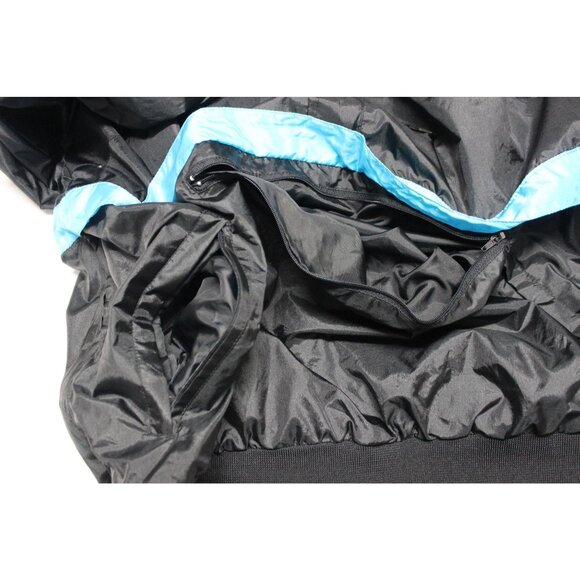 Seattle Blues vintage 90s stash hood 1/2 zip water resistant windbreaker jacket - Picture 14 of 14